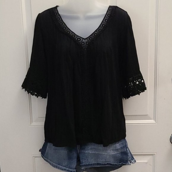 Knox Rose Tops - Knox Rose Black Top